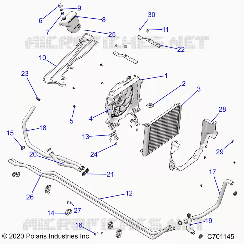 ENGINE, COOLING SYSTEM
