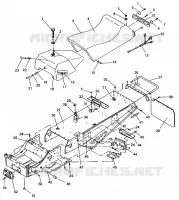 TUNNEL AND SEAT ASSEMBLY LITE E943433 (49273427340001)
