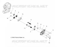 DRIVE TRAIN, MAIN GEARCASE OUTPUT SHAFT