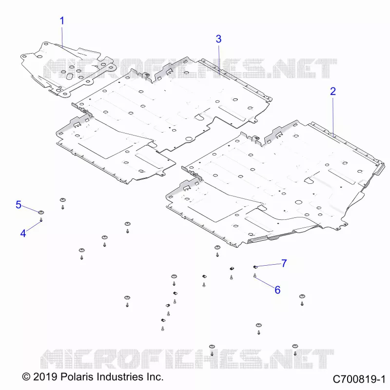 CHASSIS, SKID PLATES