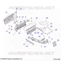ENGINE, EXHAUST SYSTEM