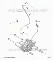 DRIVE TRAIN, FRONT GEARCASE MOUNTING