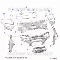 HOOD AND FRONT FACIA