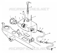 OIL TANK ASSEMBLY SPORT 400L W948540 (4927232723A012)