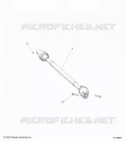 DRIVE TRAIN, REAR PROP SHAFT