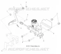 BRAKES, PEDAL AND MASTER CYLINDER