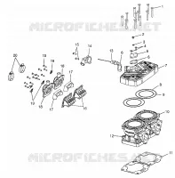 CYLINDER 700 RMK 0970966, 700 SKS 0970566, AND EUROPEAN 700 SKS E970566 (4938573857C007)