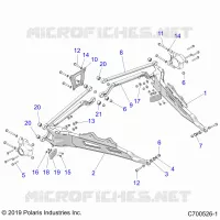 REAR SUSPENSION CONTROL ARMS