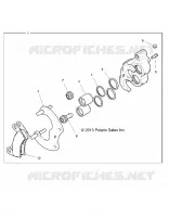 BRAKES, REAR CALIPER