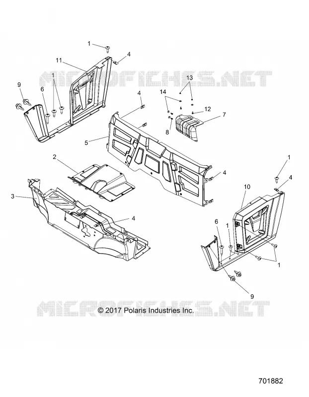 FLOOR AND FENDERS