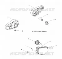 HEADLIGHTS, TAILLIGHTS AND BULBS
