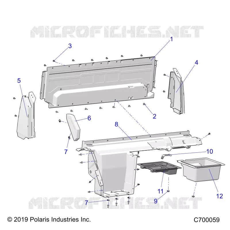 REAR CLOSEOFF AND FENDERS