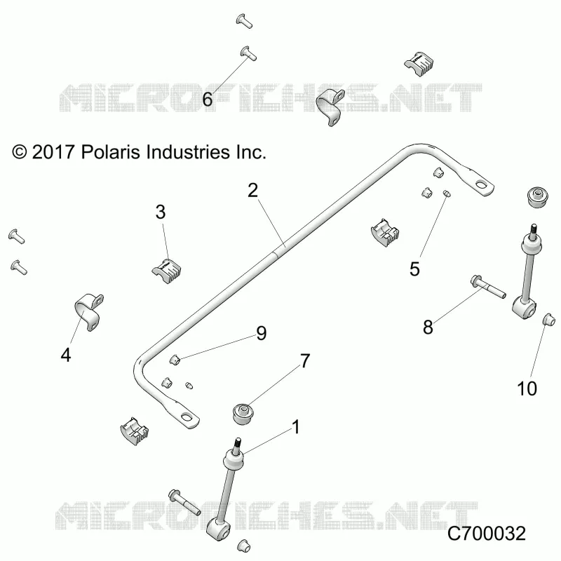 FRONT SUSPENSION STABILIZER BAR- R19RRE99AV/BV/A1/B1/A9/B9/AP/BP/AJ/BJ/AD/BD (C700032)
