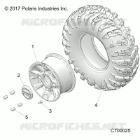 WHEELS, FRONT