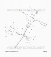 STEERING, H-BAR, STEERING POST, GRIPS