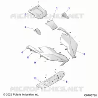 HOOD AND FRONT FENDERS