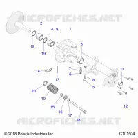 DRIVE TRAIN, PRIMARY CLUTCH
