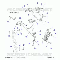 FRONT WISHBONES