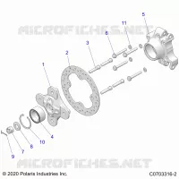 SUSPENSION, REAR CARRIER
