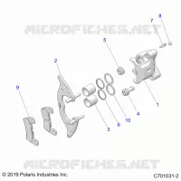 FRONT BRAKE CALIPER