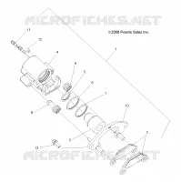 BRAKES, REAR CALIPER