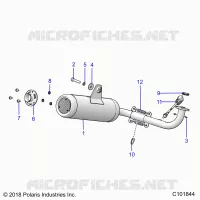 ENGINE, EXHAUST SYSTEM, EVAP