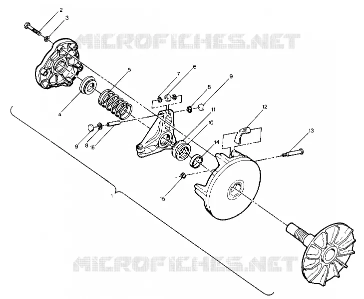 DRIVE CLUTCH ASSEMBLY (4914761476024A)