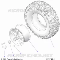 WHEELS, FRONT/REAR