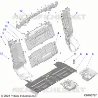 REAR BODYWORK CLOSEOFF