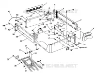 REAR BED MOUNTING 6X6 350L W938739 (4924062406004A)