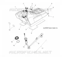 FUEL SYSTEM, FUEL TANK ASM.