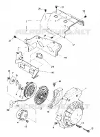 RECOIL  STARTER  AND BLOWER HOUSING SPRINT ES (4916811681042A)