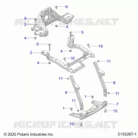 FRONT RACK SUPPORT
