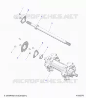 DRIVE TRAIN, JACKSHAFT AND DRIVE SHAFT