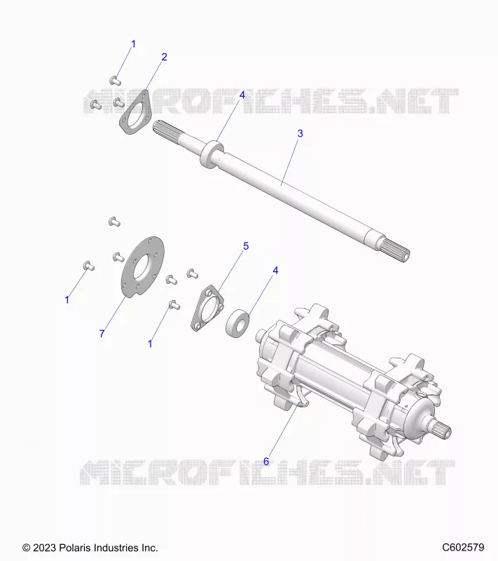 DRIVE TRAIN, JACKSHAFT AND DRIVE SHAFT