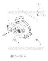 DRIVE TRAIN, FRONT GEARCASE MOUNTING
