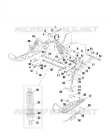 FRONT SUSPENSION AND SKI