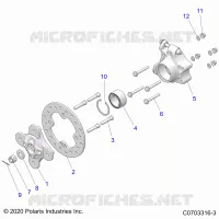SUSPENSION, REAR CARRIER