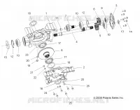 DRIVE TRAIN, MID GEARCASE INTERNALS