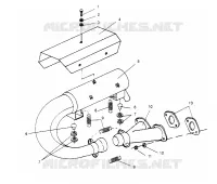 EXHAUST SYSTEM LITE 0953433 AND LITE DELUXE 0953431 (4928902890C003)
