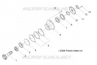 DRIVE TRAIN, GEAR SHAFT OUTPUT