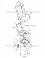 SEAT ASM. AND SLIDER