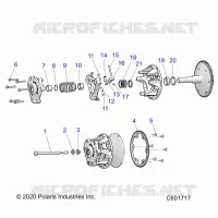 DRIVE TRAIN, CLUTCH, PRIMARY