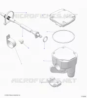 STEERING, CONTROLS, THROTTLE ASM. AND CABLE