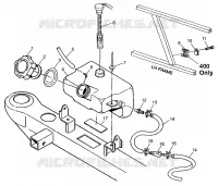 OIL TANK XPRESS 300 W97CA28C AND  XPRESS 400L W97CA38C (4939603960B004)