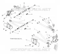 FRONT SUSPENSION CONTROL ARMS