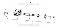 FRONT TIGHTENER ASSEMBLY 6X6 400L