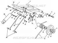 REAR TORQUE ARM STORM E940782 AND STORM SKS E940582 (49274427440024)