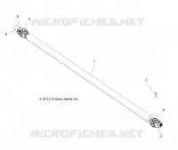 DRIVE TRAIN, FRONT PROP SHAFT