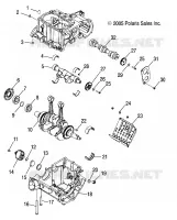 CRANKCASE AND CRANKSHAFT